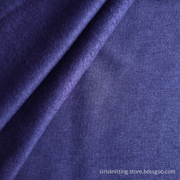 Bamboo Fiber Cotton Spandex Frech Terry Brushed Fabric